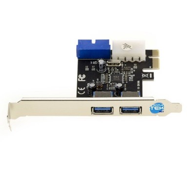 Adapterkartencontroller Von PCIe Auf USB 3.0 Header Mit 2 USB 19 PIN Anschlüssen