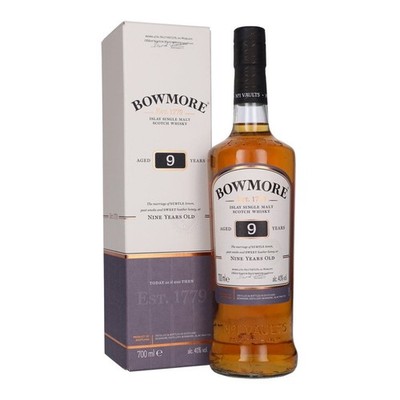 Bowmore 9 Jahre Islay Single Malt Whisky - 40 % Vol. / 0,7 Liter
