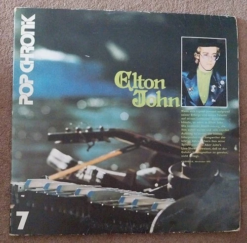 Elton John - Pop Chronik -  German Vinyl Double Album