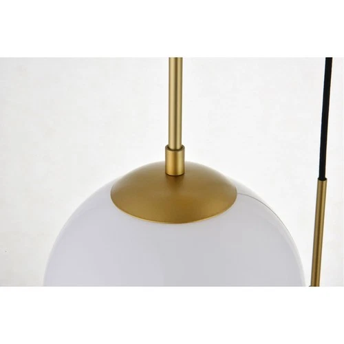 Living District LD2209BR Baxter 3 Light 18.1 inch Brass Pendant Ceiling Light - Picture 3 of 6