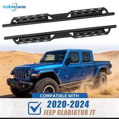 11.96 '' Running Boards for 20-26 Jeep Gladiator JT 4 Dr Drop Side Step Nerf Bar