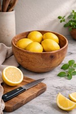 Spalted Maple Wood Bowl Hand Turned Rustic Farmhouse 7 Inch Decor