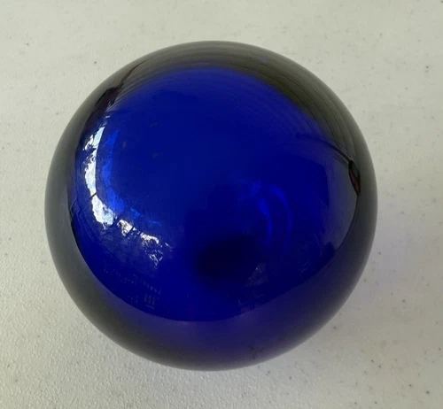 Blenko Glass Float Ball - Cobalt 4"