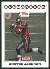 2008 Topps Kickoff #199 Dexter Jackson Tampa Bay Buccaneers 37464