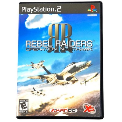 Rebel Raiders: Operation Nighthawk - PS2 (Very Good, CIB, Scratch Free Disc)