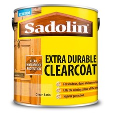 Image of Sadolin Extra Durable Clear Coat 2.5lt Satin Finish