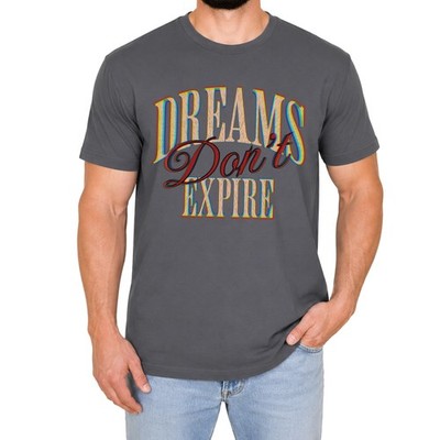 Vintage Dreams Dont Expire Mens T-Shirt Retro Inspirational Gift For Him