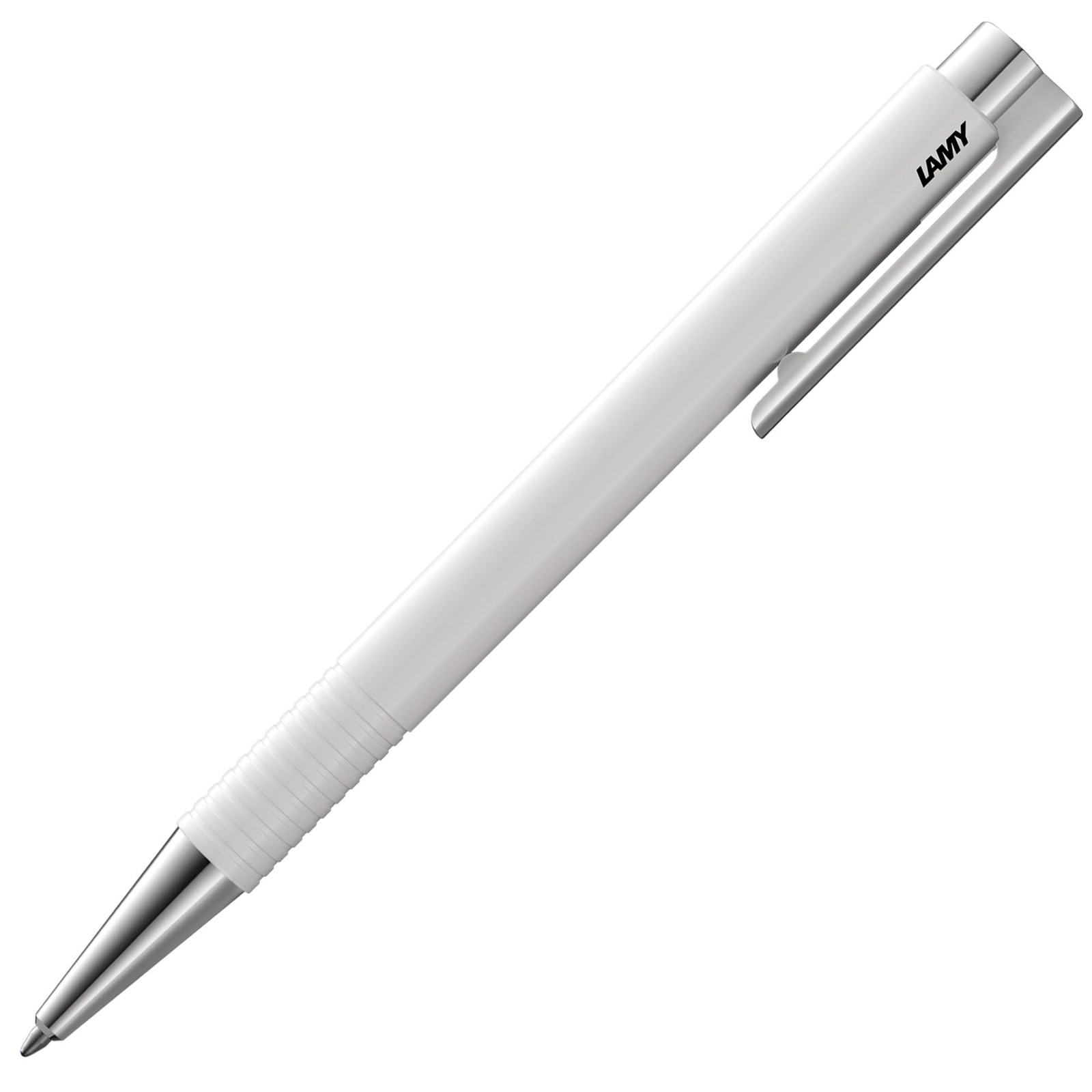 Lamy Logo M + 204 Ballpoint Pen weiß White
