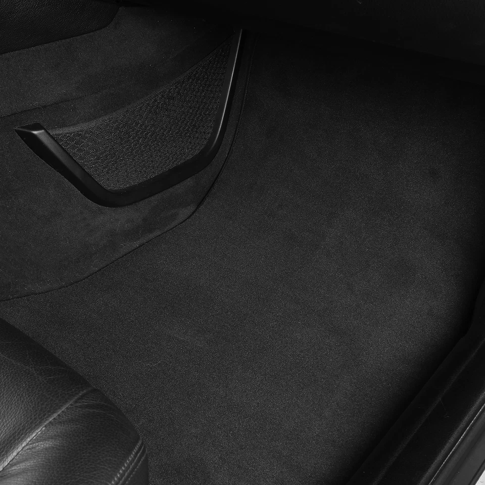 For Audi A6 C6 S6 RS6 2004-2011 Quality Black Velour Carpet Car Floor Mats Liner - Image 3 of 4