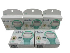Schick 5BX/3pk cartridge Intuition Sensitive Care 4 Blade razor refill Shaving