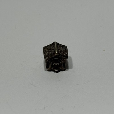 Original Pandora 925 Sterling Silber Hundehütte Welpe rotes Herz Charm
