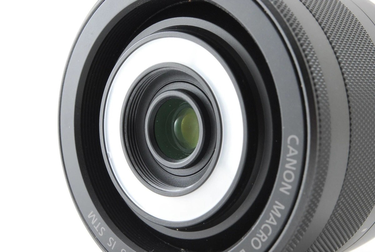 Works Perfectly [Mint w/Hood] Canon EF-M 28mm F3.5 Macro IS STM