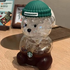 Starbucks 2026 Bearista Cup – 17oz Limited Glass Christmas Collectible Gift