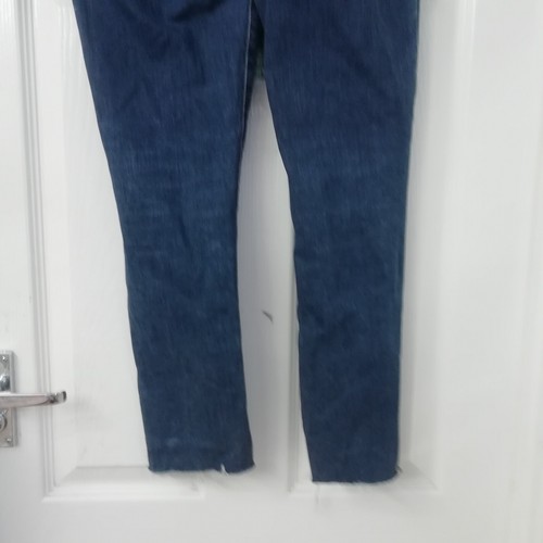 LEVI'S 721 Ladies Jeans Skinny Blue Stretch Denim SIZE W29 L36 UK H14 - Picture 8 of 10