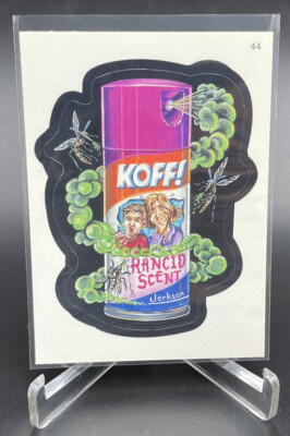 2005 Topps Wacky Packages Series 2 Koff! Rancid Scent #44 Sticker Card