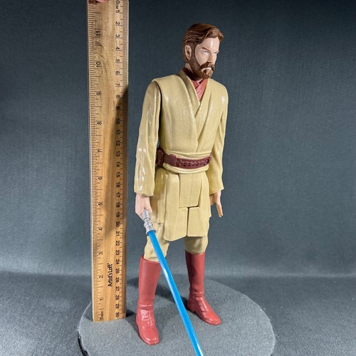 Star Wars Obi Wan Kenobi 12 Inch Scale Action Figure Hasbro Large Size - Picture 18 of 19