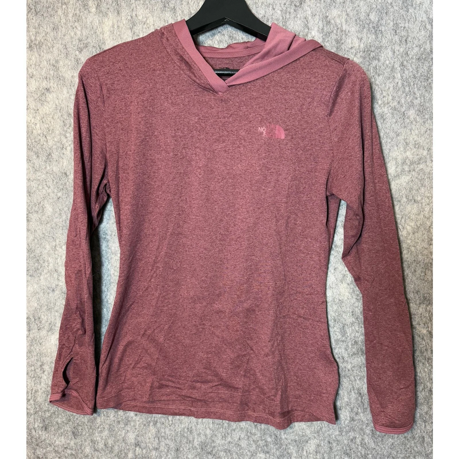 The North Face FlashDry Lightweight Red Hoodie - Small