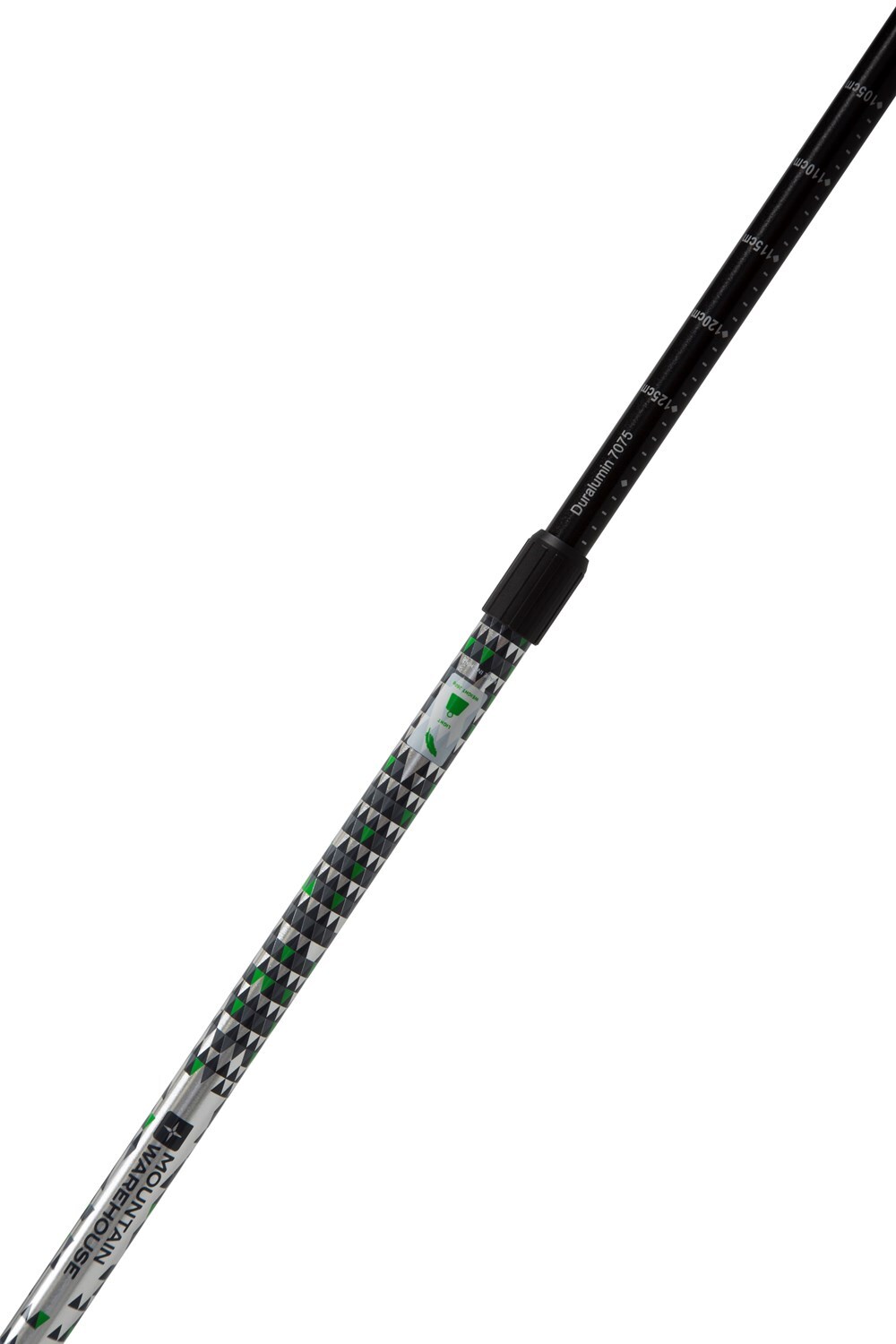 Mountain Warehouse Nordic Walking Pole Ergonomic Extendable Hiking Trek