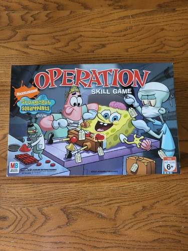 SpongeBob Squarepants OPERATION 2007 Nickelodeon Tested & Working CIB
