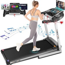3.25HP Folding Electric Treadmill Cardio Running Machine Incline for Home Gym A