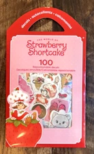 VTG Retro Style Strawberry Shortcake 100 Pack Decals Vinyl Stickers Adorable!!