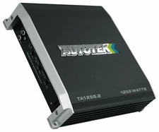 Autotek TA-1255.2 1200 Watt 2 Channel Stereo Car Audio Amplifier