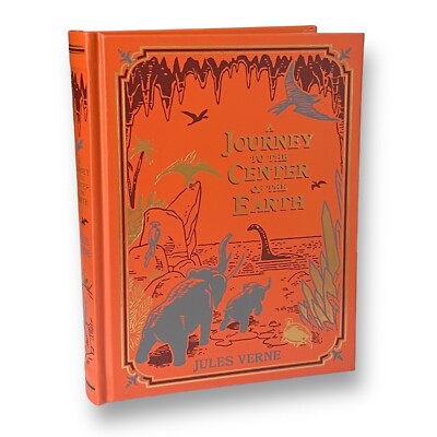 A JOURNEY TO THE CENTER OF THE EARTH Jules Verne Deluxe Illustrated Deluxe  Book