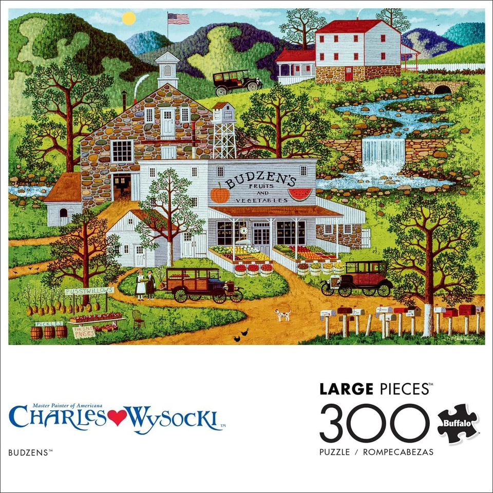 Buffalo Games - Charles Wysocki - Budzens - Rompecabezas de 300 piezas para adultos - Foto 2 de 4
