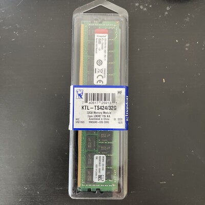 Kingston KTL-TS424/32G  ddr4 2400mhz 32GB RDIMM RAM Memory PC4 19200