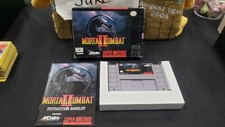 CIB MORTAL KOMBAT II NINTENDO SNES VIDEO GAME COMPLETE IN BOX W/ PROTECTOR CASE