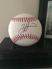 Tim Hudson Autographed Baseball