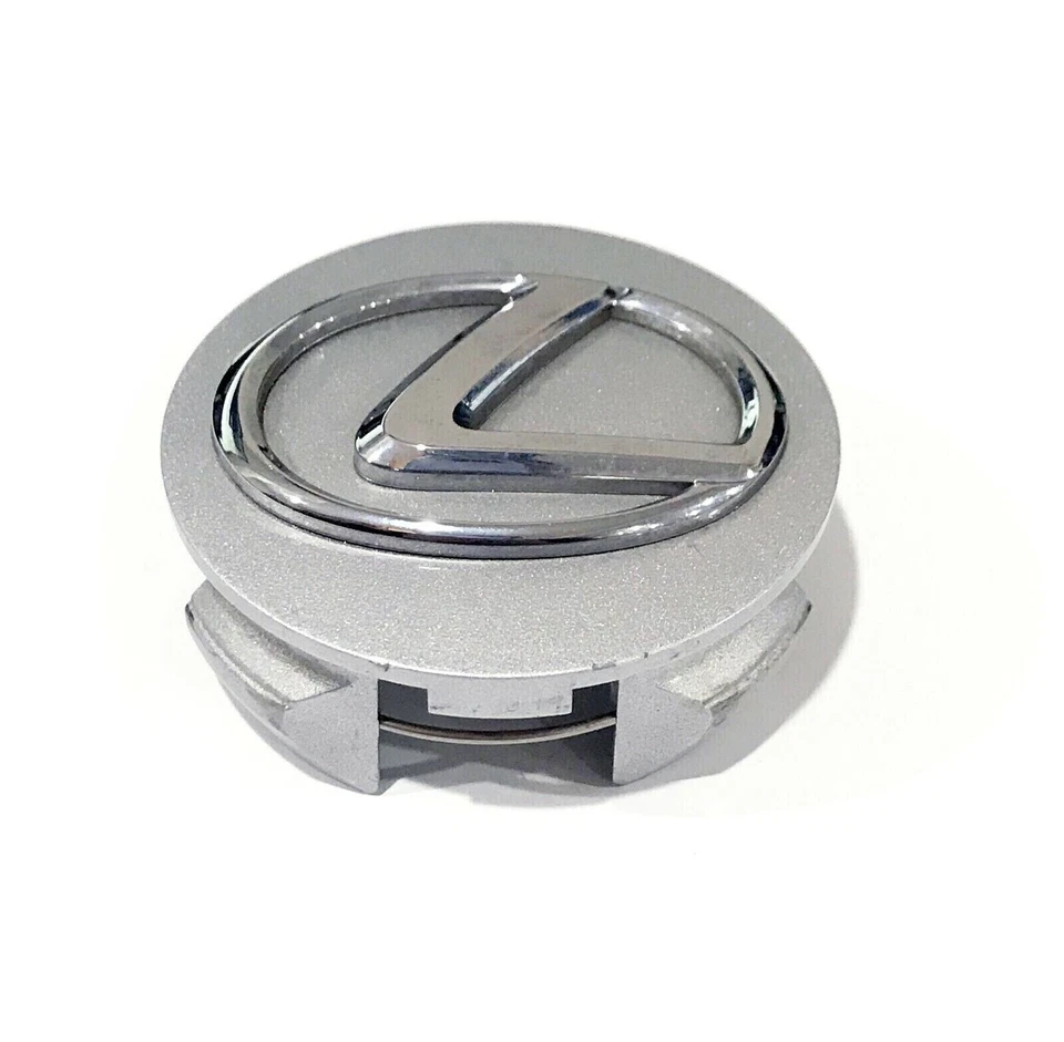 4PCS 62MM Wheel Center Hub Caps for LEXUS Silver & Chrome Badge Logo 42603-30590 - Image 2 of 3