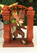 Disney 2021 The Great Mouse Detective 35th Anniv Legacy Sketchbook Ornament NIB