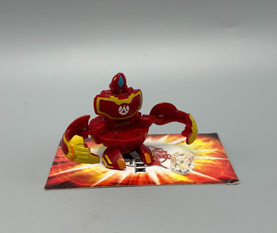 Bakugan Merlix Red Pyrus Gundalian Invaders Battle Brawlers Bakuchance With Dice