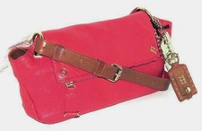 Olivia Harris St Jean Red Leather Small Shoulder Bag - Crossbody Nwt