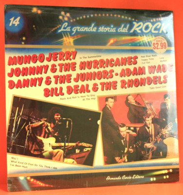 LA GRANDE STORIA DEL ROCK #14 ROCK N ROLL VARIOUS *SEALED* LP RECORD