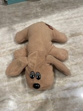 Vintage 1985 Tonka Pound Puppies Brown Newborn Puppy Dog 8" Plush Stuffed Animal