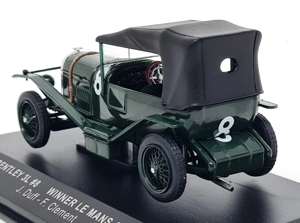 BENTLEY 3L #8 VINCE LE MANS 1924 DUFF CLEMENT IXO LM1924 1:43 24 ORE - Immagine 3 di 4