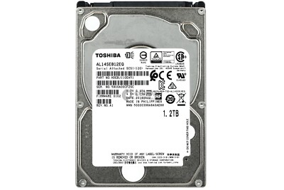 AL14SEB12EQ TOSHIBA HDD 1.2TB 10K SAS 12G 2.5 SFF