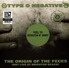 TYPE O NEGATIVE - THE ORIGIN OF THE FECES, 2022 EU GREEN/BLACK vinyl 2LP, SEALED