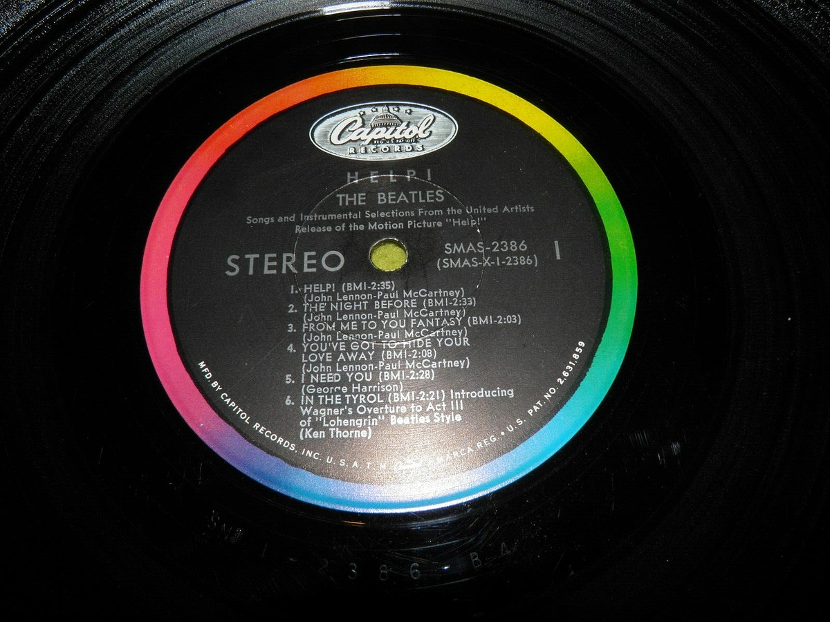 The Beatles - Help! Original Soundtrack 1965 USA SMAS-2386 Stereo