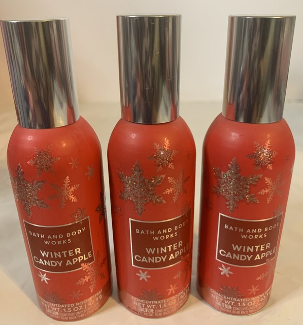 Bath & Body Works Winter Candy Apple Concentrated Room Spray Perfume X2