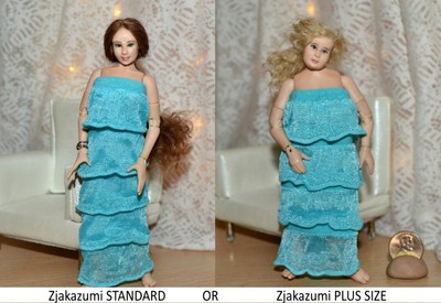 1:12 Scale Doll Clothes Zjakazumi 