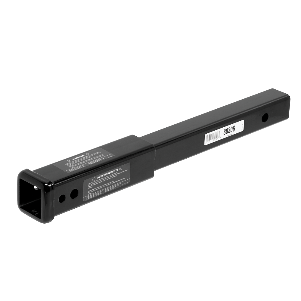 DrawTite Trailer Hitch Receiver Extension 2" 2" 18" Length 3,500 lbs