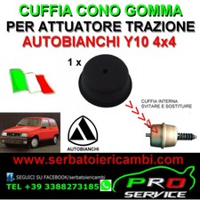 CONO CUFFIA GOMMA x aria POLMONE ATTUATORE TRAZIONE LANCIA Y10 4X4 10603811 4WD