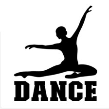 Dance Wall Decal Choose Your Color And Size