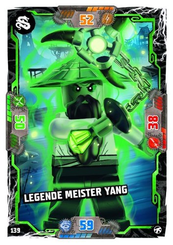 LEGO Ninjago Seria 8 NEXT LEVEL Karty kolekcjonerskie Karty kolekcjonerskie 1-150 - Zdjęcie 140 z 151