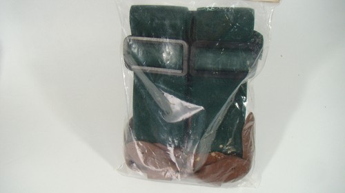 ORVIS Fishing Wader Suspenders-Leather Button Loop Tabs - Adjustable-NOS - Picture 7 of 9