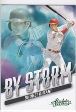SHOHEI OHTANI Los Angeles Angel Dodgers Baseball ABSOLUTE BY STORM #BYS-6 INSERT