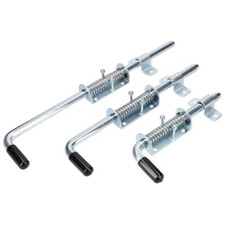 Door Latch Spring Loaded Gate Drop Bolt Shed Cross Pattern Bolt